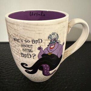 Disney Coffee Cup Mug The Little Mermaid Ursula
What's So Bad About Being Bad?